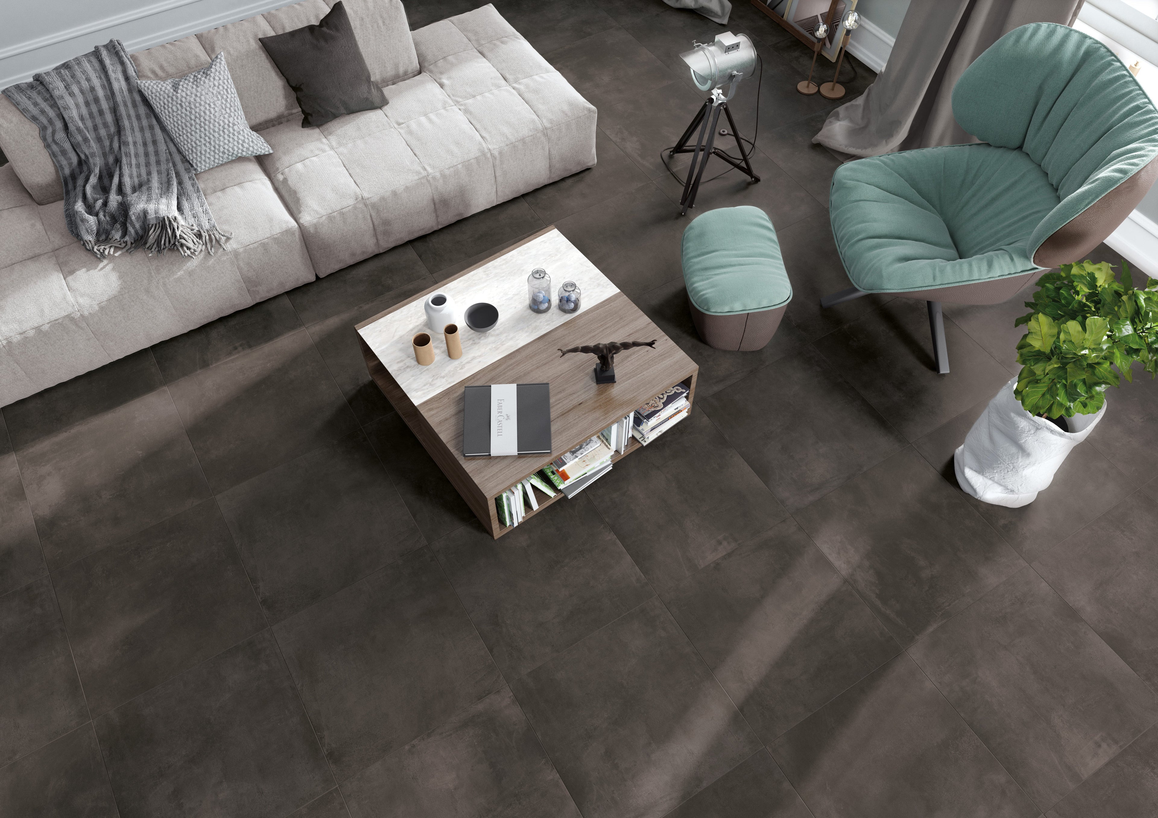 Black Porcelain Tiles