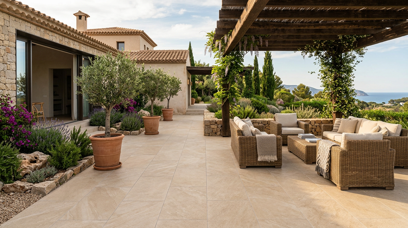 Beige Porcelain Tiles